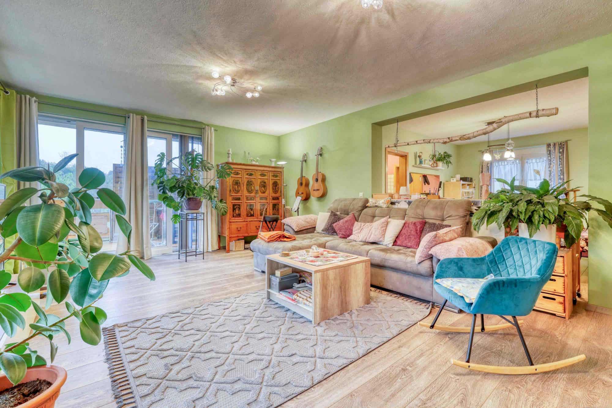 Großzügiger Wohn-Ess-Bereich